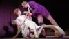 Сцена из спектакля "Пигмалион" по пьесе Бернарда Шоу на сцене театра "Современник", 1995 год