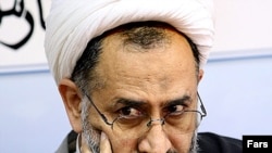 Intelligence Minister Heydar Moslehi (file photo)