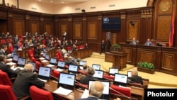 Armenia - A session of parliament.