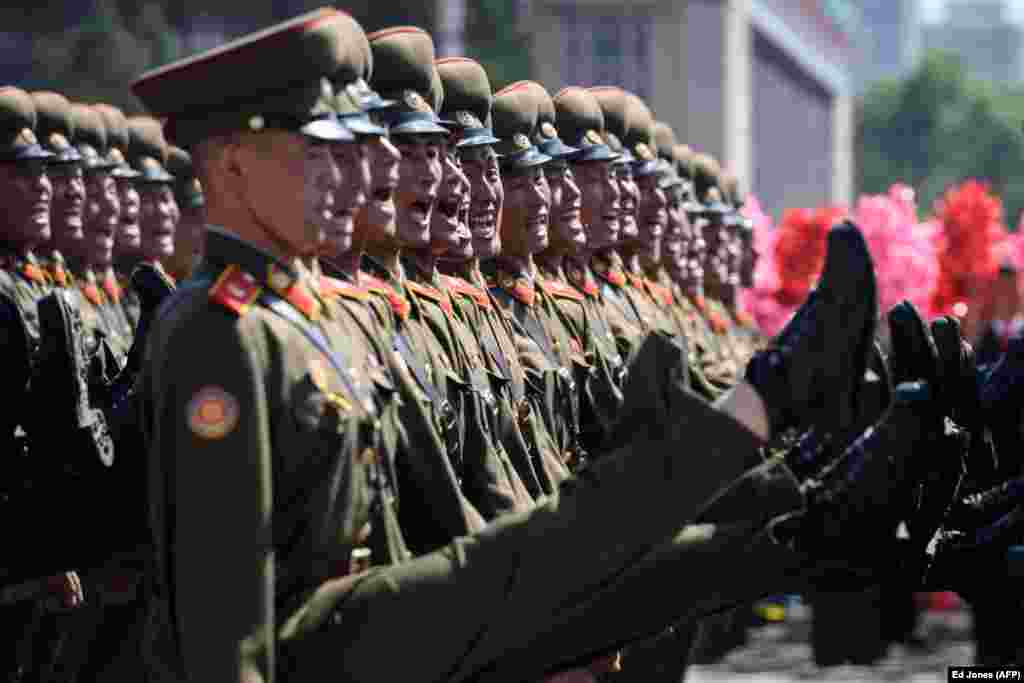 Вайсковы парад у Пхэньяне, 9 верасьня.