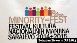 Plakat "Minority Fest 2014+2015"