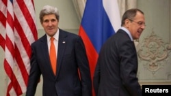 Kerry and Lavrov are meeting in London