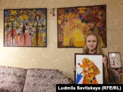 Дуня и как она видит осень