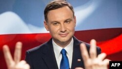 Польша президенттігіне кандидат Анджей Дуда.