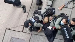 ۱۵ تن به‌شمول نوجوانان براساس قانون جدید در هانگ کانگ دستگیر شده اند.