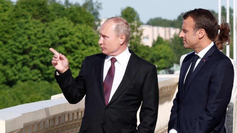 БАҚ: Макрон Путинмен Сирия, Иран мен Украина жайлы сөйлеспек
