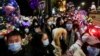 Novogodišnje slavlje u Wuhanu, kineskom gradu iz kojeg je u decembru 2019. počelo širenje korona virusa (31. decembar 2020.)
