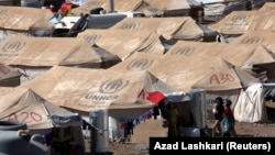 Лагерь для сирийских беженцев в Ираке. 26 августа 2013 года.
