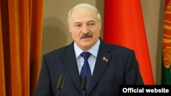 Belarusian President Alyaksandr Lukashenka (file photo)