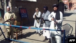 The fatwa from Kabul appears to be aimed at the Tehrik-e Taliban Pakistan -- an extremist group that has close ideological and organizational ties with the Afghan Taliban. (file photo)