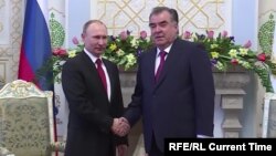Владимир Путин ва Эмомалӣ Раҳмон