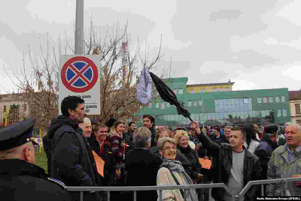 Demonstranti u Brčko Distriktu, foto: Mirsad Arnautović