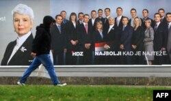 Predizborni poster HDZ-a