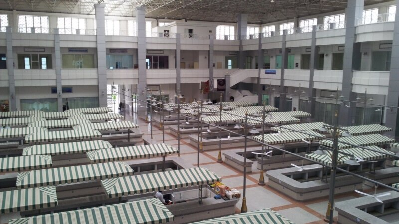 Maryda ençeme bazar gaýtadan ýapyldy