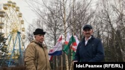 Виталий Танаков (активист "Марий Ушем") и Владимир Козлов (сопредседатель "Марий Ушем")