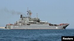 რუსეთი აცხადებს, რომ დიდი სადესანტო გემი „ცეზარ კუნიკოვი“ 2008 წლის აგვისტოში, რუსეთ-საქართველოს ომშიც მონაწილეობდა. 