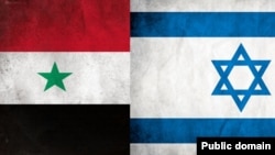 Israel-Syria Flags