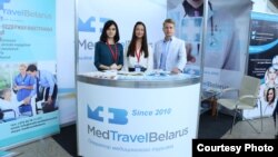 More than 50,000 "medical tourists" came to Belarus in 2016, says Uladzislau Androsau (right), the 28-year-old director of MedTravelBelarus.