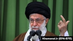 Aiatolahul Ali Khamenei astăzi la Teheran