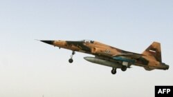 The F-5 aircraft was part of Iran's aging fleet of planes. (file photo)