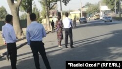 В ожидании транспорта