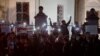 Акцыя салідарнасьці зь беларусамі каля амбасады ў Маскве вечарам 11 жніўня 2020
