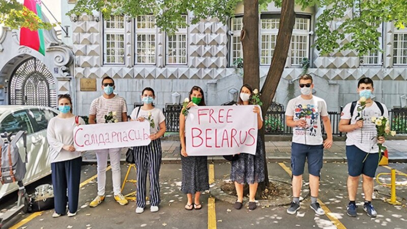 Aktivisti YIHR Srbije podržali građane Belorusije