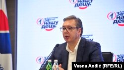 Serbian President Aleksandar Vucic