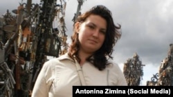 Konstantin Antonets and her husband were detained in the Baltic Sea exclave of Kaliningrad in July 2018. 