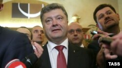 Украина президенті Петр Порошенко. Милан, 17 қазан 2014 жыл. (Көрнекі сурет)