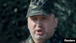 Исполняющий обязанности президента Украины Александр Турчинов. 