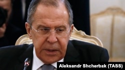Министр иностранных дел России Сергей Лавров.