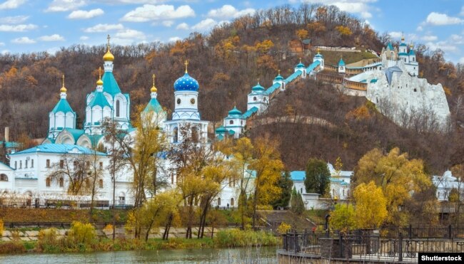 Святогірська лавра на Донеччині