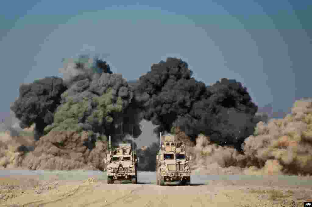 Američke snage u blizini grada Kandahar, 29.11.2010. Foto: AFP