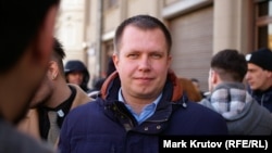 Nikolai Lyaskin is the head of the Moscow office of Navalny's campaign for the 2018 presidential election.