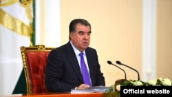 Президент Таджикистана Эмомали Рахмон.