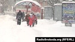 Зима цього року у Донецьку – сніжна