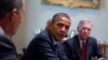 دیدار اوباما با رهبران جمهوری‌خواهان در کنگره