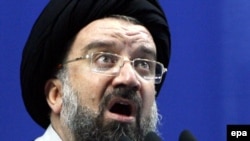 Ayatollah Ahmad Khatami said the opposition wanted only a "thin layer" of the Islamic republic.