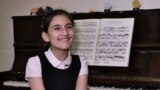 Armenia Aida Avanesian, a 12-year-old in Yerevan, is considered a piano prodigy. pianist Avanesyan screen grab