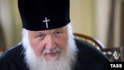Російський патріарх Кирило 