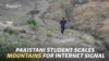Higher Education: Pakistani Student Scales Mountains For Internet Signal