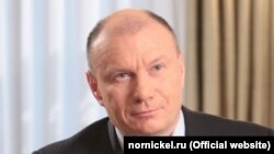 Vladimir Potanin was listed as Russia's richest person with an estimated net worth of $28.2 billion, according to Bloomberg's index of billionaires.