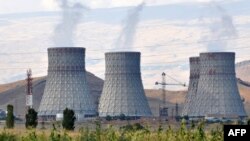 The Metsamor Nuclear Power Plant outside Yerevan (file photo)