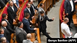 Владимир Зеленский после инаугурации на пост президента Украины. Киев, 20 мая 2019 года 
