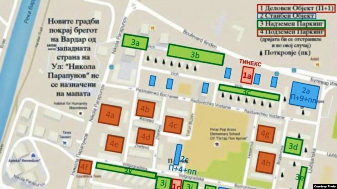 Детален урбанистички план за населбата Карпош 4 во Скопје.
