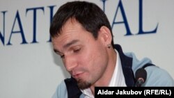Александр Габченко в бытность продюсером портала Stan.kz. Алматы, 13 октября 2010 года.