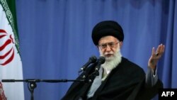 آیت‌الله خامنه‌ای، رهبر جمهوری اسلامی ایران.