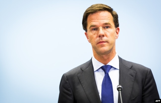 Dutch Prime Minister Mark Rutte (file photo)