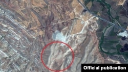 تصویر ماهواره‌ای از دیوار گاوری